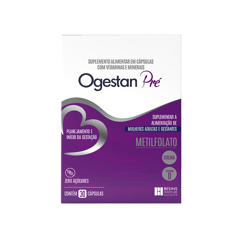 Ogestan Pré – 30 Cápsulas – Suplemen