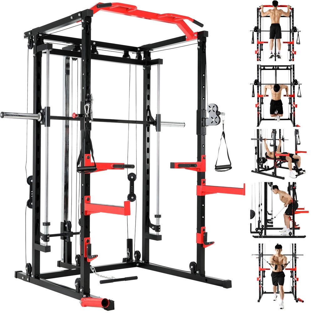 Power Rack Gaiola Multi Estação de Musculação 
