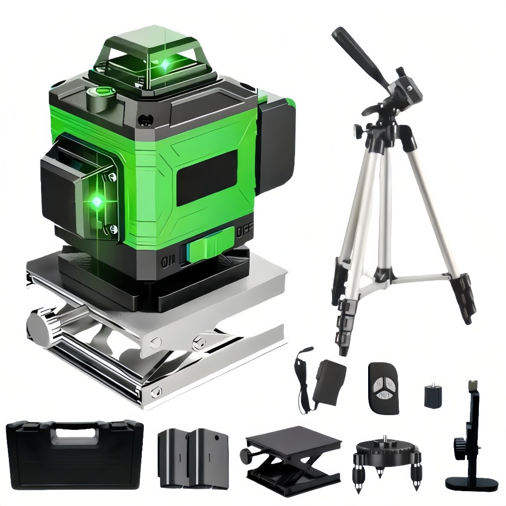 12/16 Linhas Nível a Laser Ajustável Nível 360 