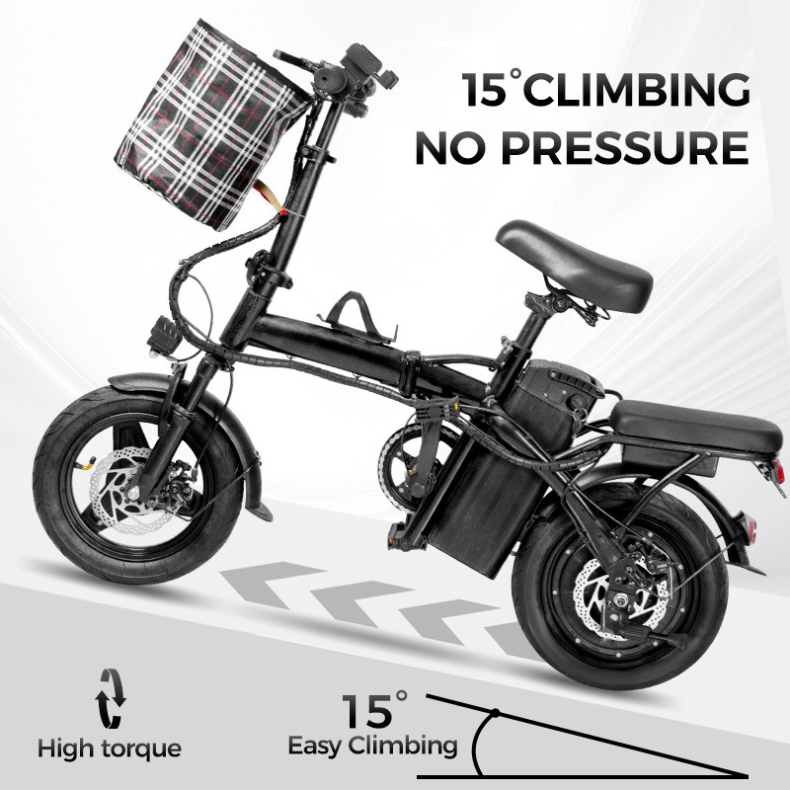 Bicicleta Elétrica 25km/h  Dobravél Pedal W8 400