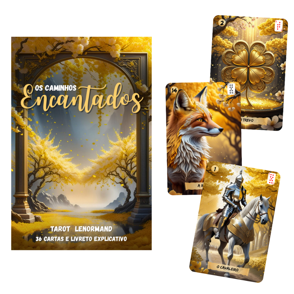 Baralho Cigano 36 Cartas Lenormand Os Caminhos Enc