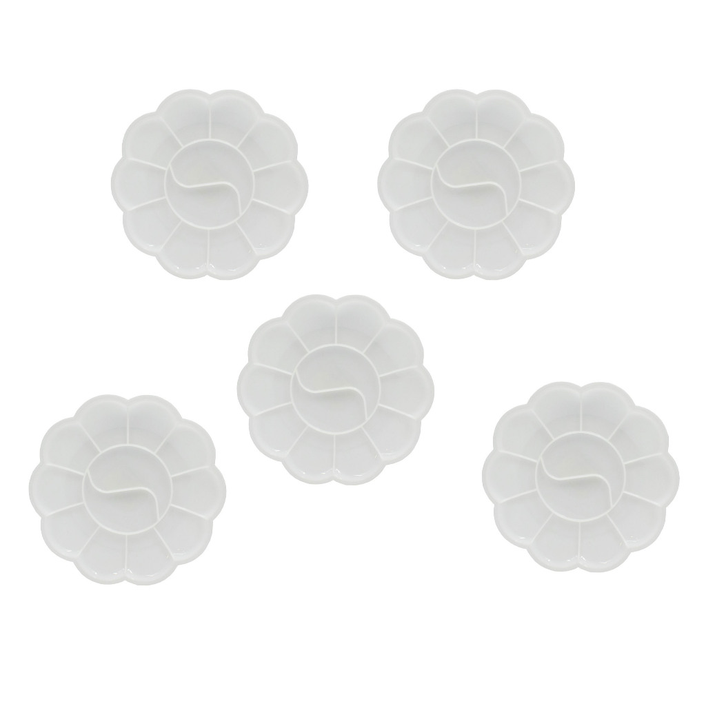 Godê Paleta Flor para Pintura 12 Espaços Kit com