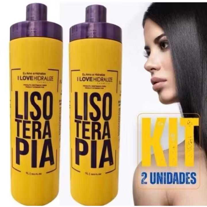 Kit 2 Progressivas Orgânicas Sem Formol Lisoterap