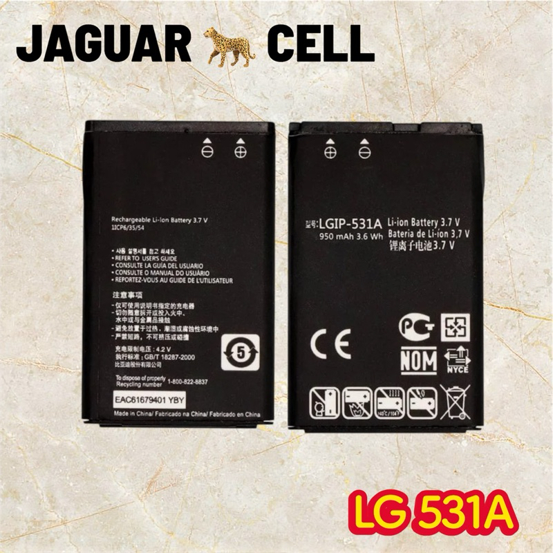 BAT COMPATIVEL LG KP150 / GS107 / LG C199 (531A) O