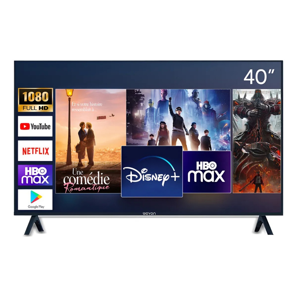 Smart TV (40/24/32/43 Polegadas) RAY VASI Full HD 
