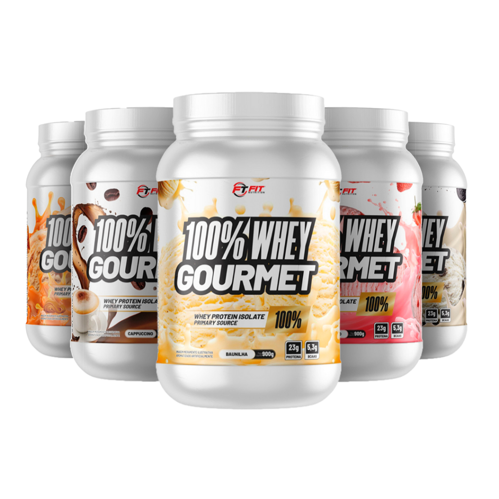Whey Protein Gourmet Concentrado e Isolado 23g Pro
