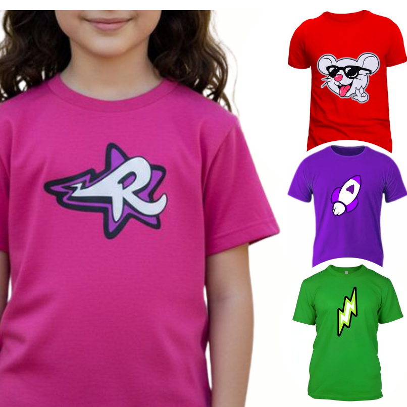 Camiseta Emilly Vick dos rosas Infantil 100% algod