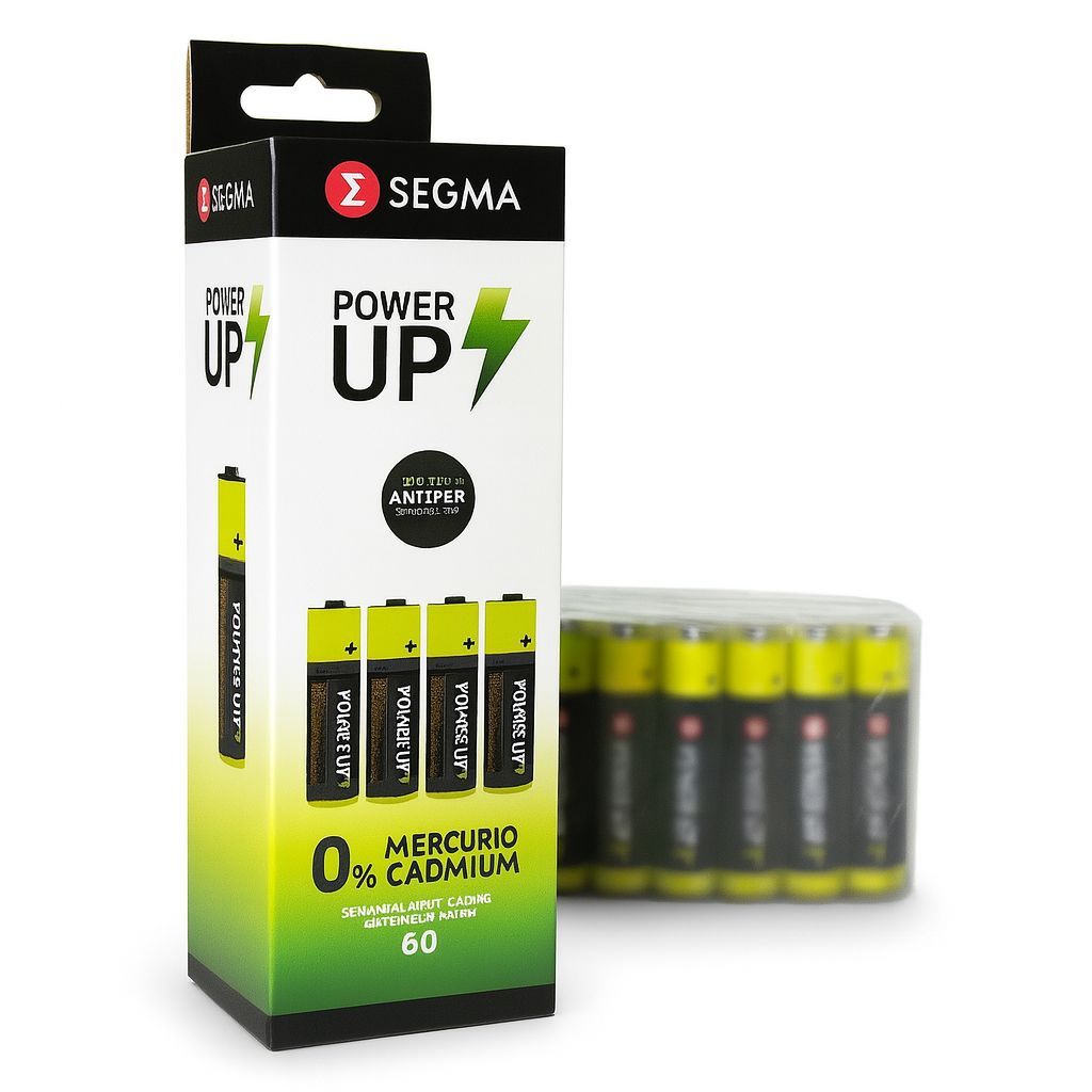 Kit com 60 ou 120 Pilhas AA / AAA  Cartelas Lacrad