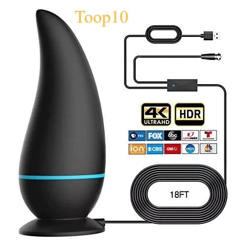 Antena Interna Para Tv Digital Amplificada 1080 Hd