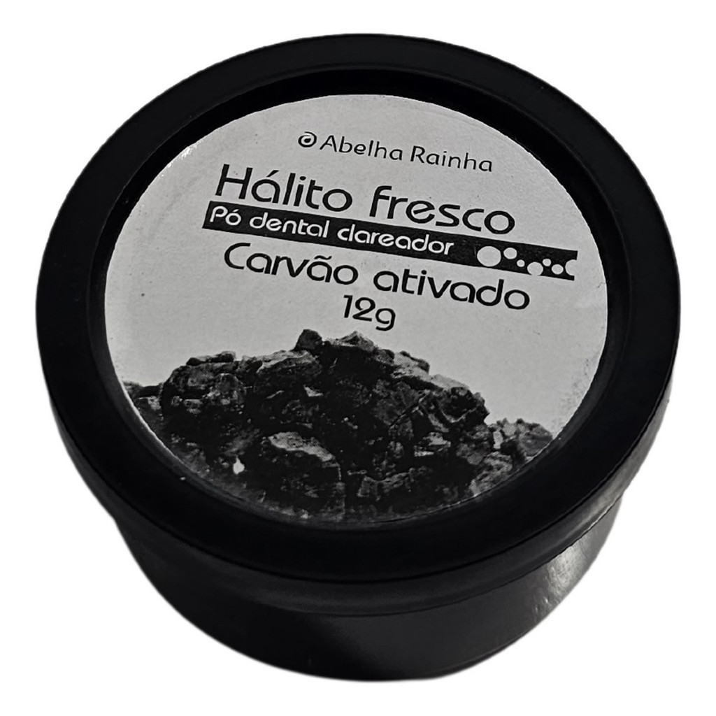 Pó Dental Branqueador com Carvão Ativado Abelha 