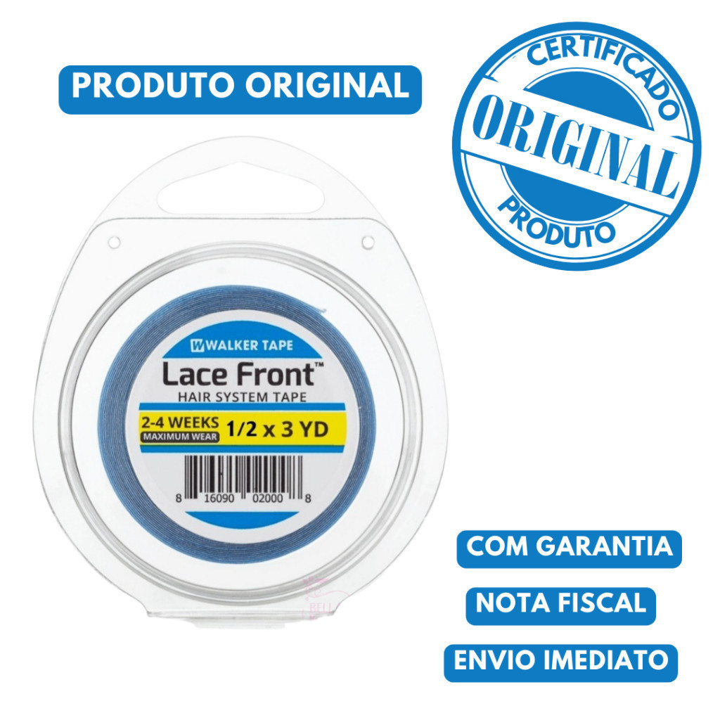 Fita Adesiva Azul 3 Metros Para Prótese Capilar e