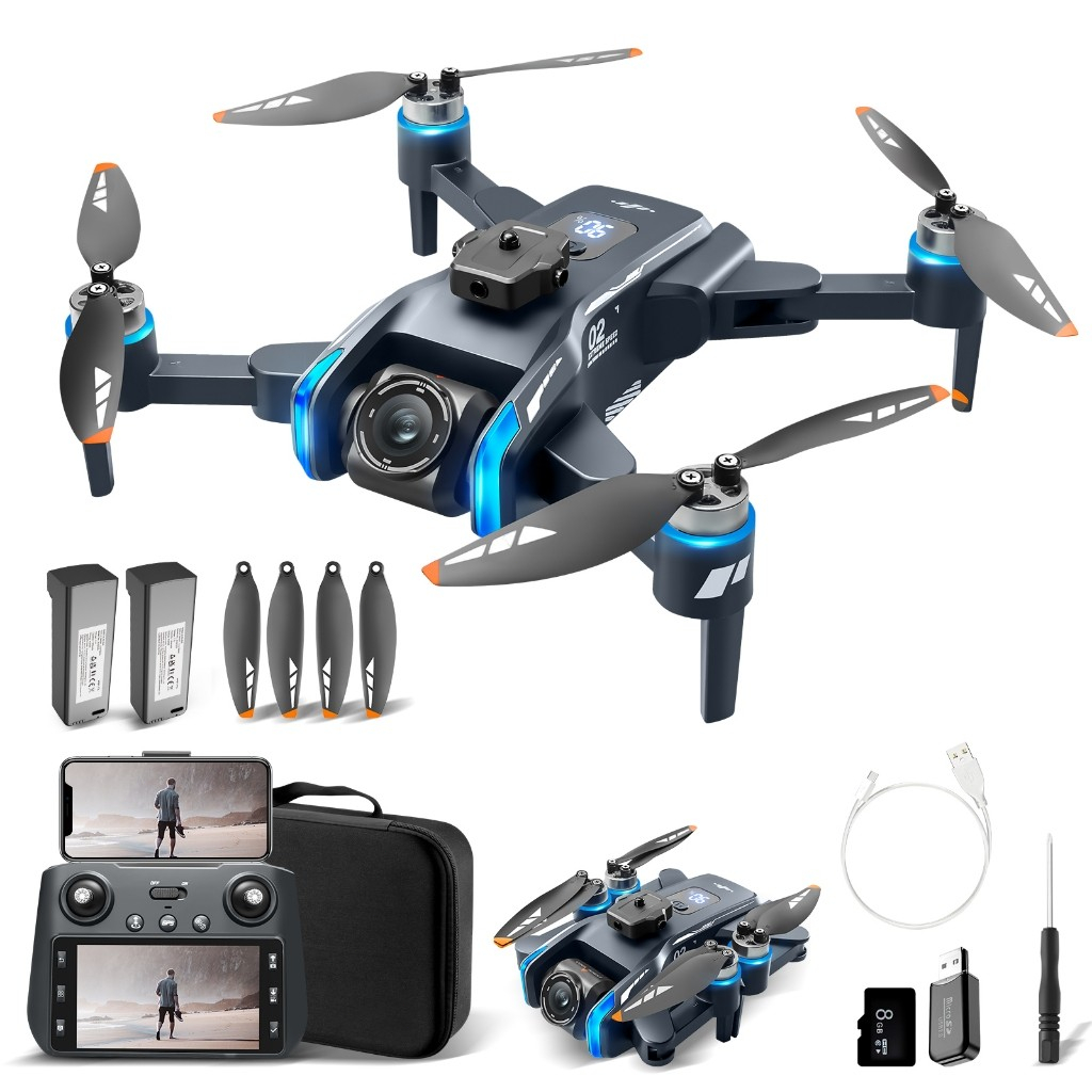 Drone profissional XT808 possui uma tela 4K de 4,5