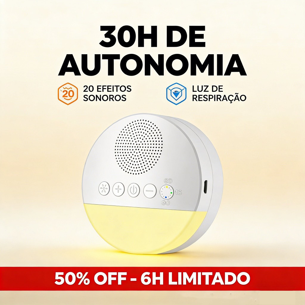 Reprodutor Portátil de Som de Sono para Crianças