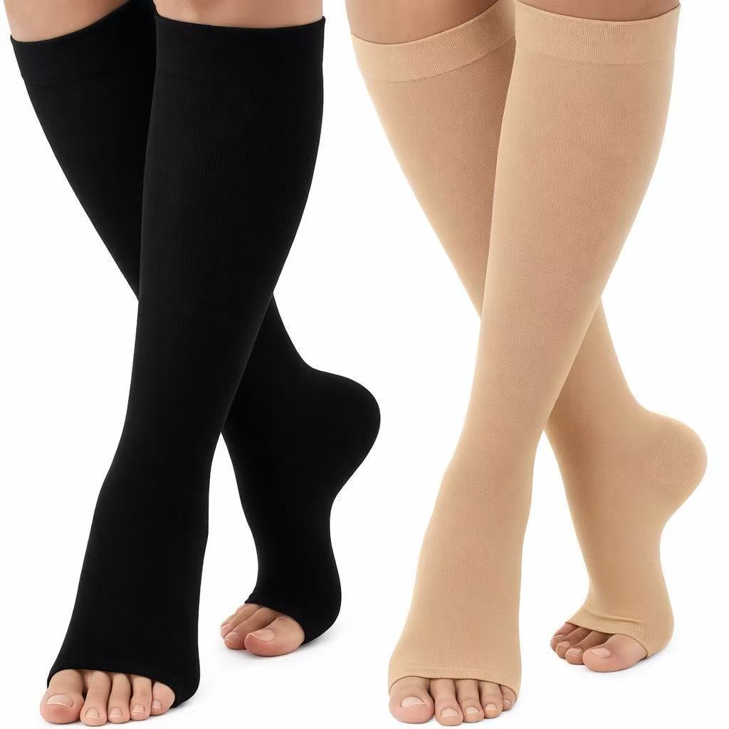 Kit Meias De Compressão Médica Para Pós-cirurgi