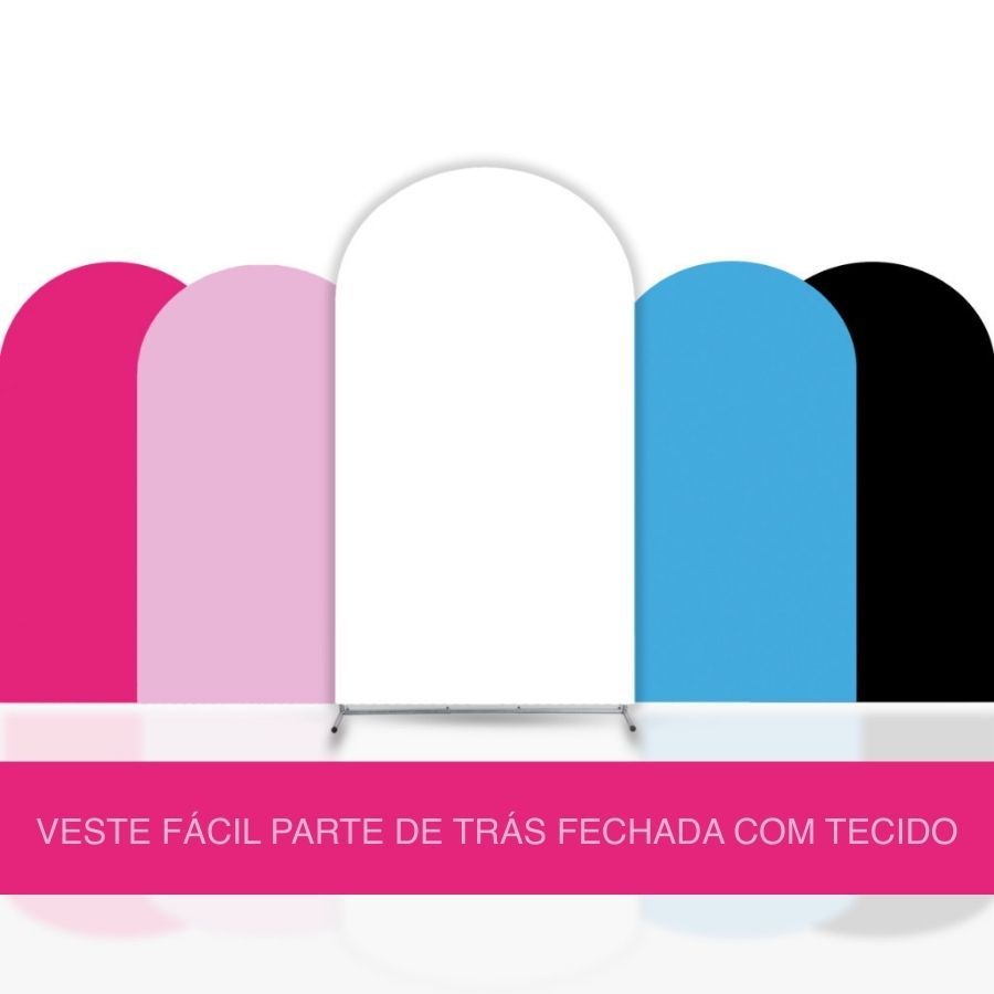 Capa Painel Romano Decoração 2x1m Lisa Festa Ani