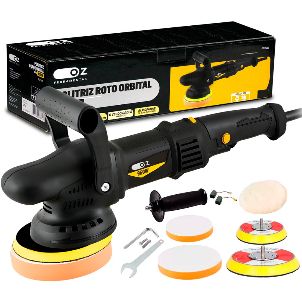 Politriz Lixadeira Elétrica Roto Orbital 15mm 5 E
