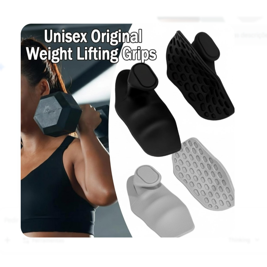 1 Par Luva de Academia Musculação Treino Max Gri