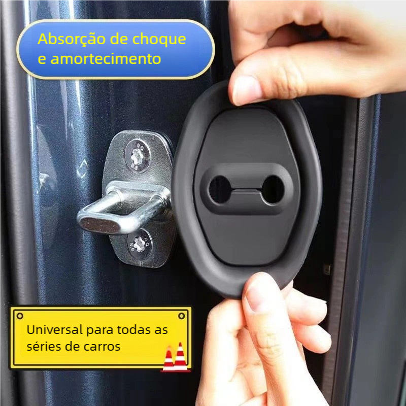 Protetor de Porta Carro Amortecedor 4 Peças ̵
