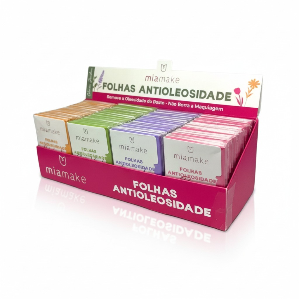 Folhas Antioleosidade  Miamake | 50 unidades por e