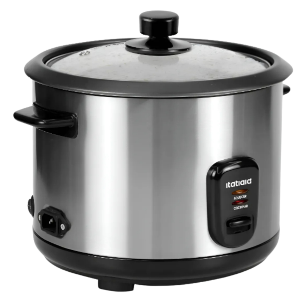 Panela Elétrica de Arroz El Mid 1,5L Inox | 500W 