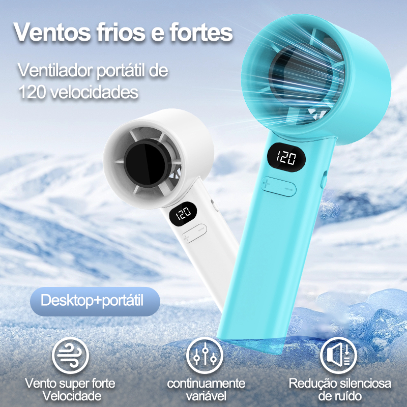 Ventilador De Resfriamento Portátil 120 Velocidad