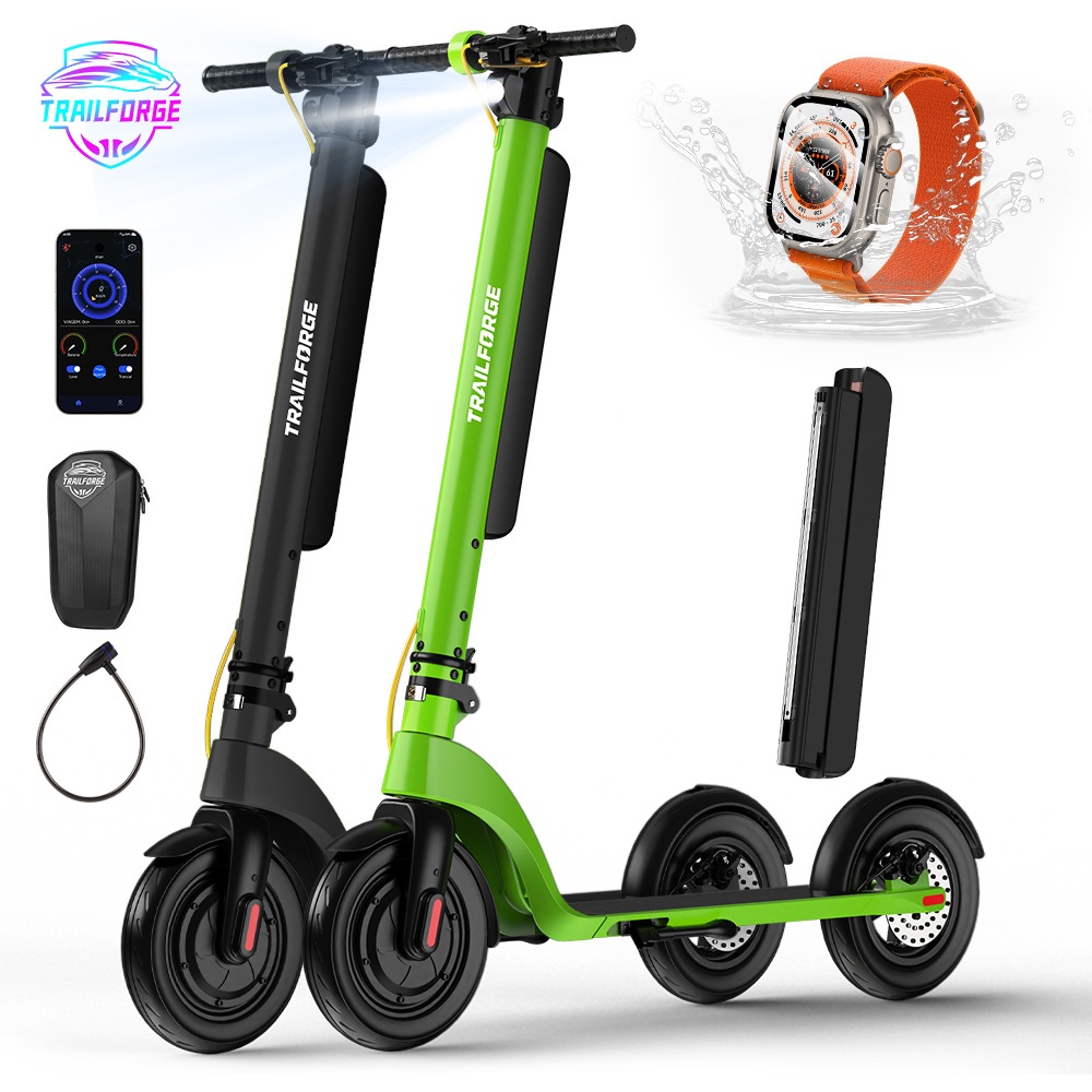 TRAILFORGE Patinete Eletrico X8 Scooter 500W 10 12