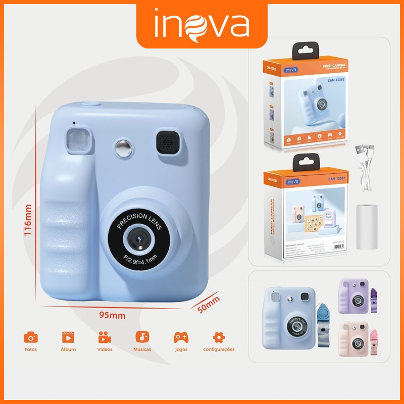 INOVA Câmera Digital Para Fotografia Com Impress�