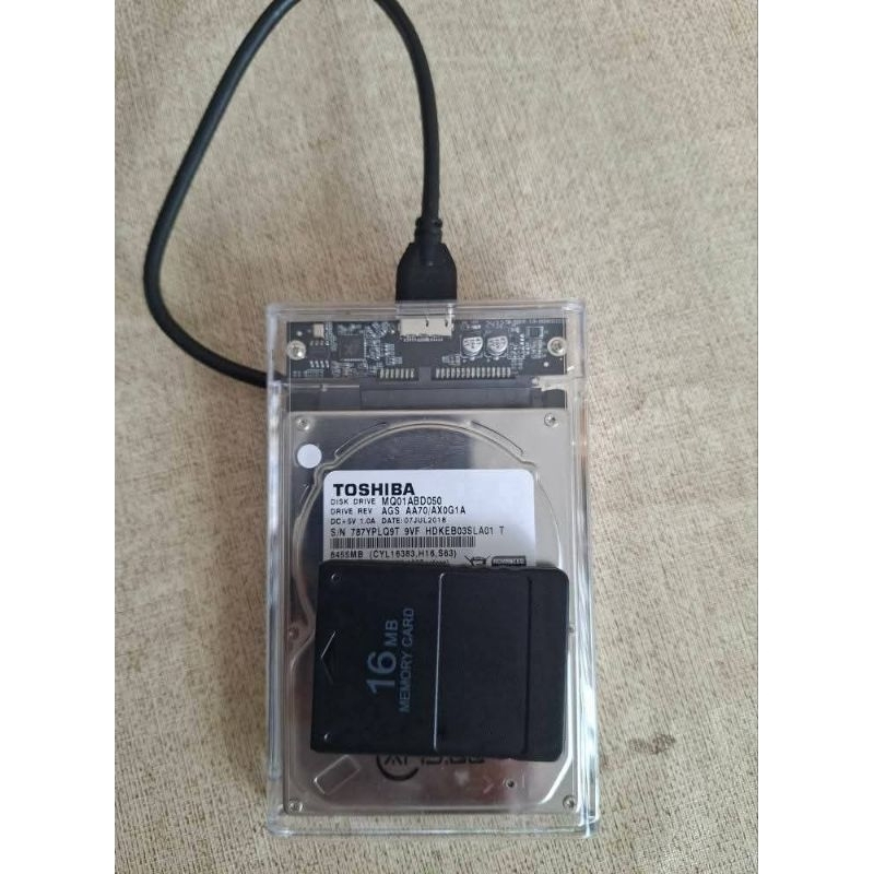 HD 500GB PARA PS2 OPL