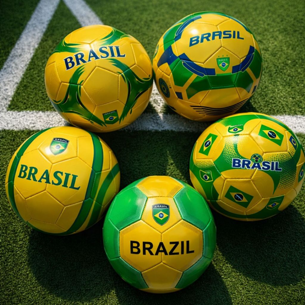 Bola de Futebol Brasil Copa do Mundo Costura Refo