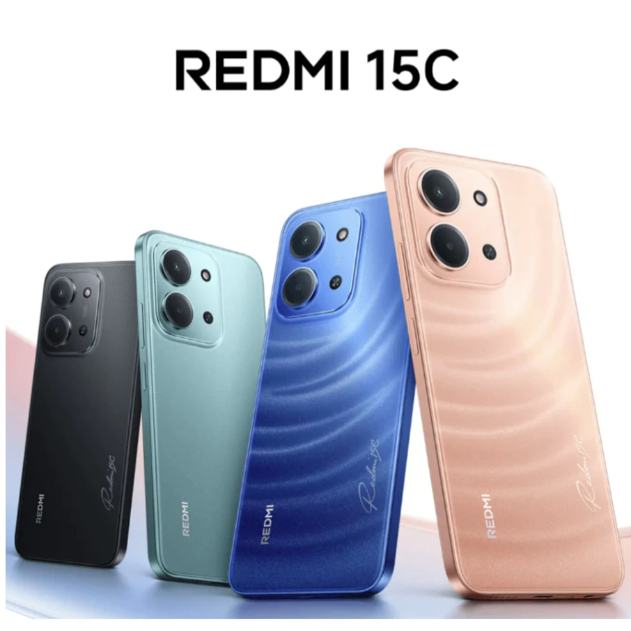 Celular Xiaomi Redmi 15C 256GB 8GB RAM 4GB Lançam