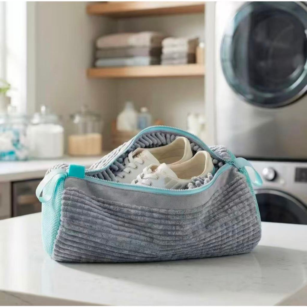 Saco Protetor para Sapatos na Lavanderia, Malha Re