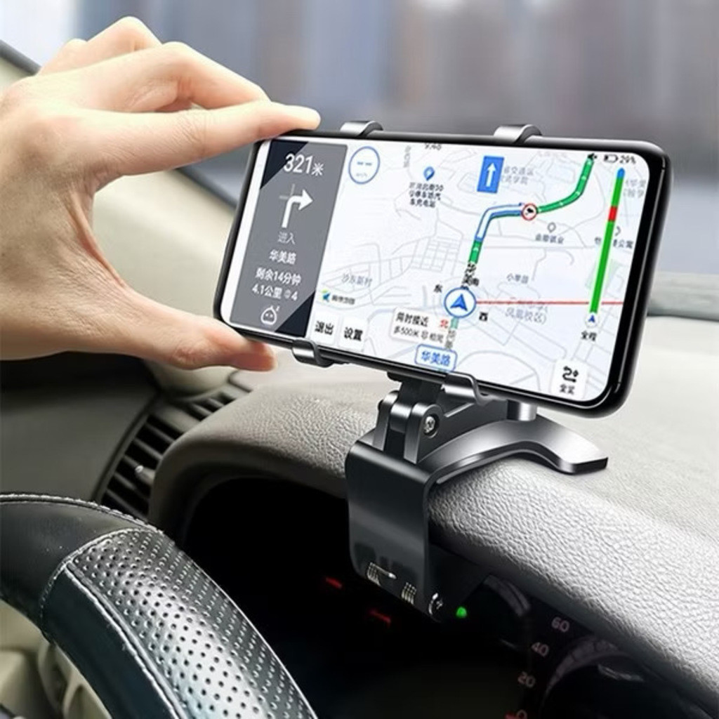 Suporte para Celular Automotivo Giratório 360° U