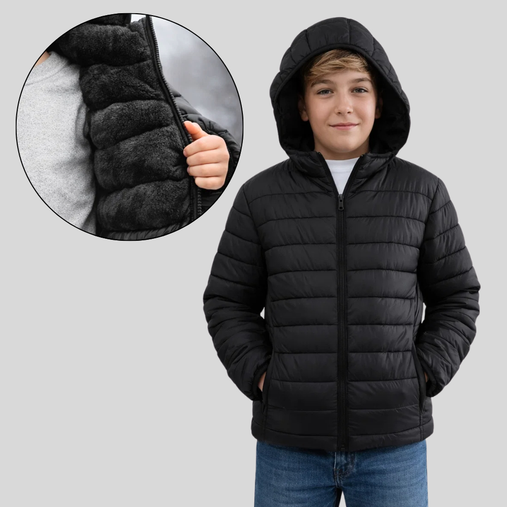 Jaqueta Bobojaco Infantil Com Forro Peluciado Puff