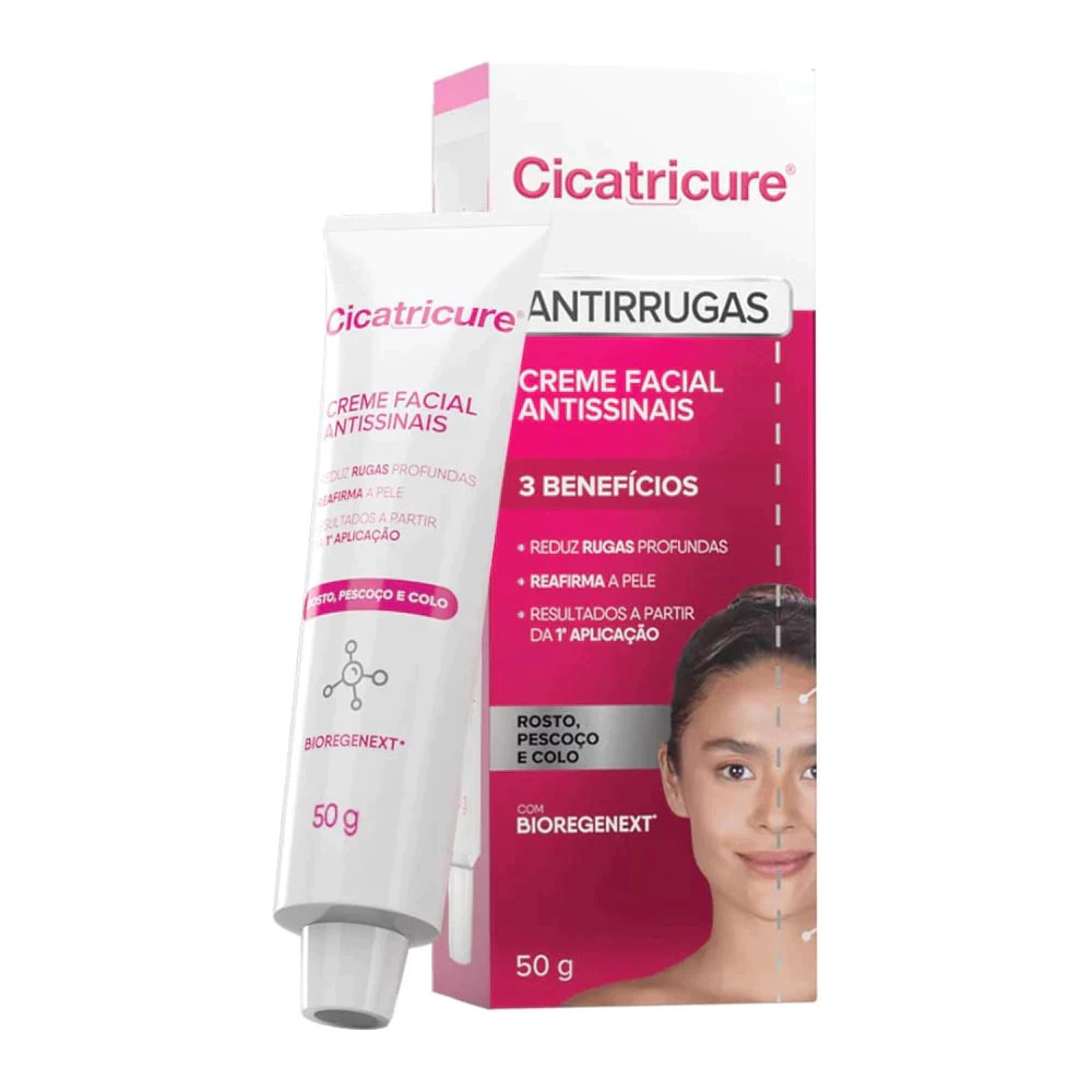 Cicatricure Creme Antissinais Antirrugas 50g | Red