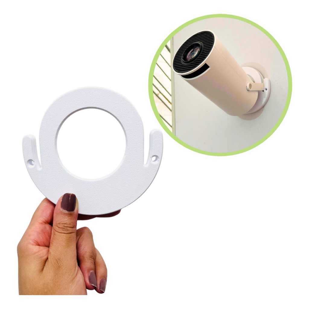 Suporte para projetor Hy300 com buchas e parafusos