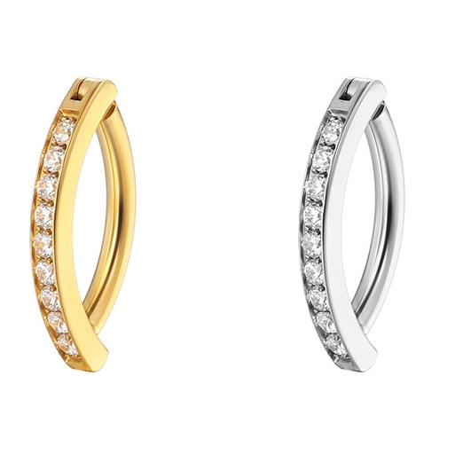 Piercing Argola Compatível Com Umbigo Aço Cirúg