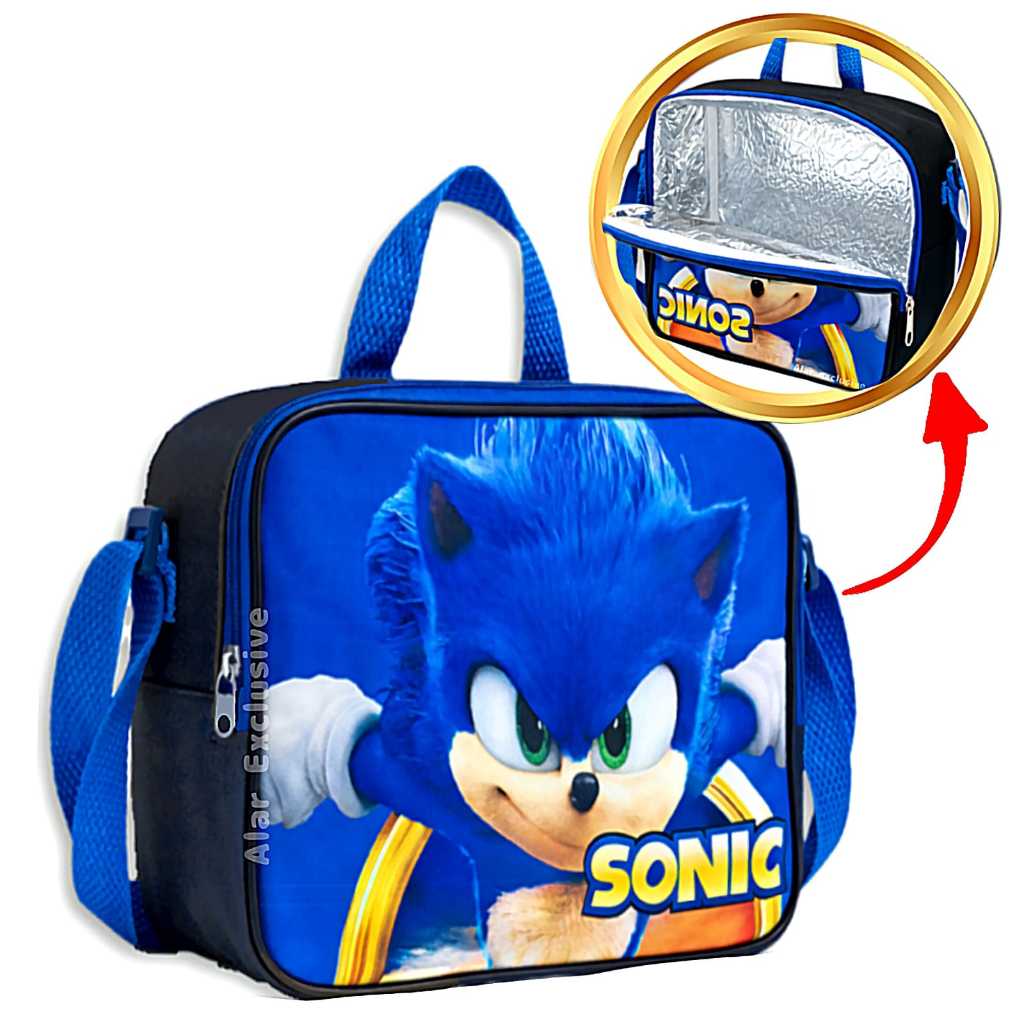 Lancheira Térmica Infantil Sonic Escolar Isotérm