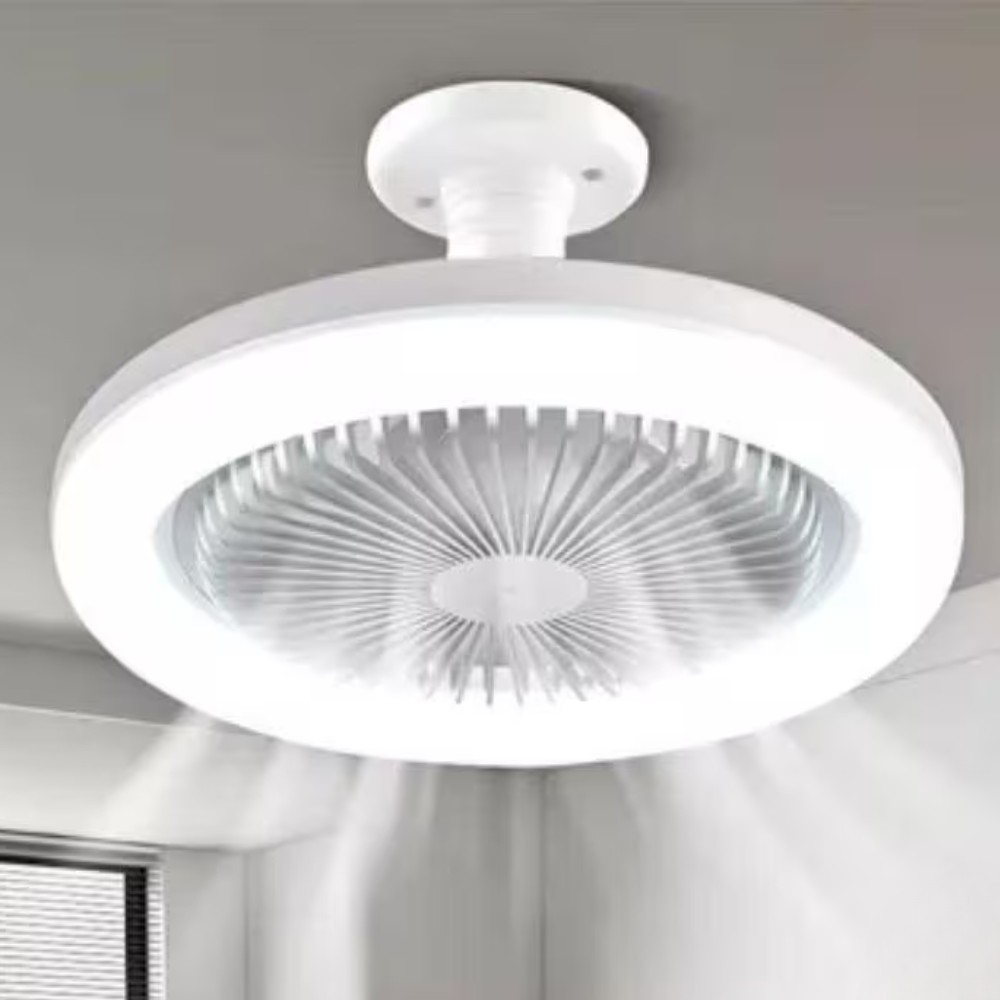 Ventilador Aromatizador Luminária 25w 5 Folhas Gr