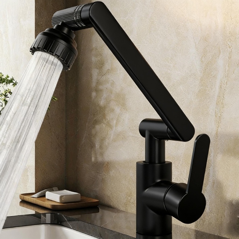 Torneira de 1080° graus giratória de água quent