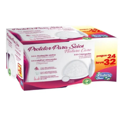 Absorvente para seios Nature Care 32 unidades