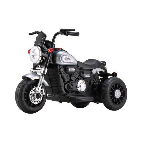 Moto Elétrica Infantil Mini Harley 6v Rosa/Prata