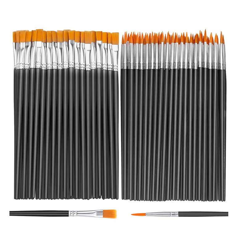 Conjunto De Pincéis De Pintura Profissional (50 U