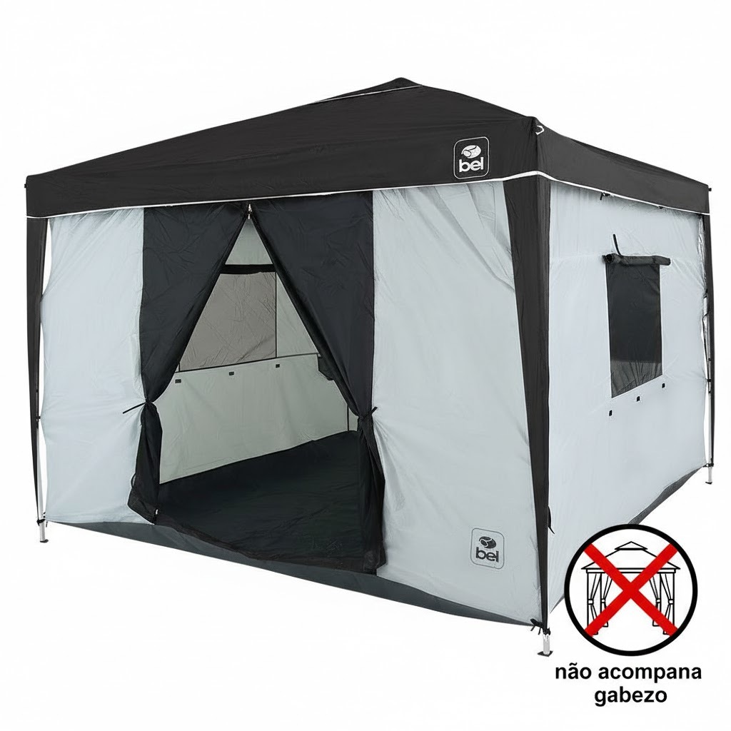 BARRACA CAMPING PARA SER ACOPLADA A TENDA GAZEBO A