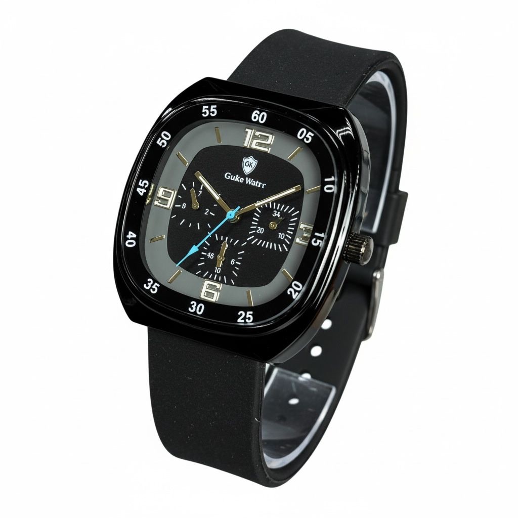 [BT01]Relógio Masculino Guke Wattr Chrono Square 