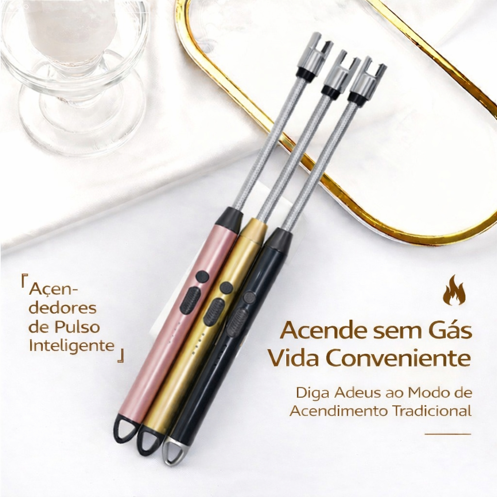 Acendedor De Fogão Isqueiro de Plasma Ecológico 