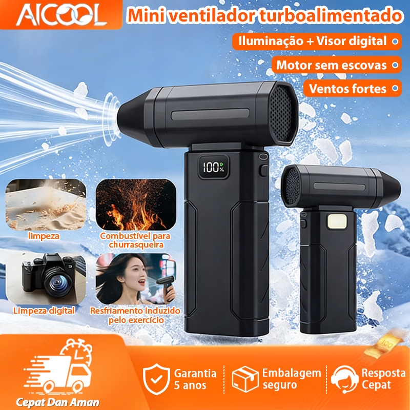 AICOOL X8 Ventilador Soprador De Ar Turbo 200W 100
