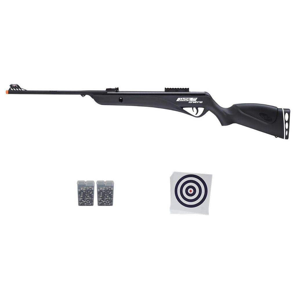 Carabina de Pressão Jade Pro Nitro Preta 5.5mm &#