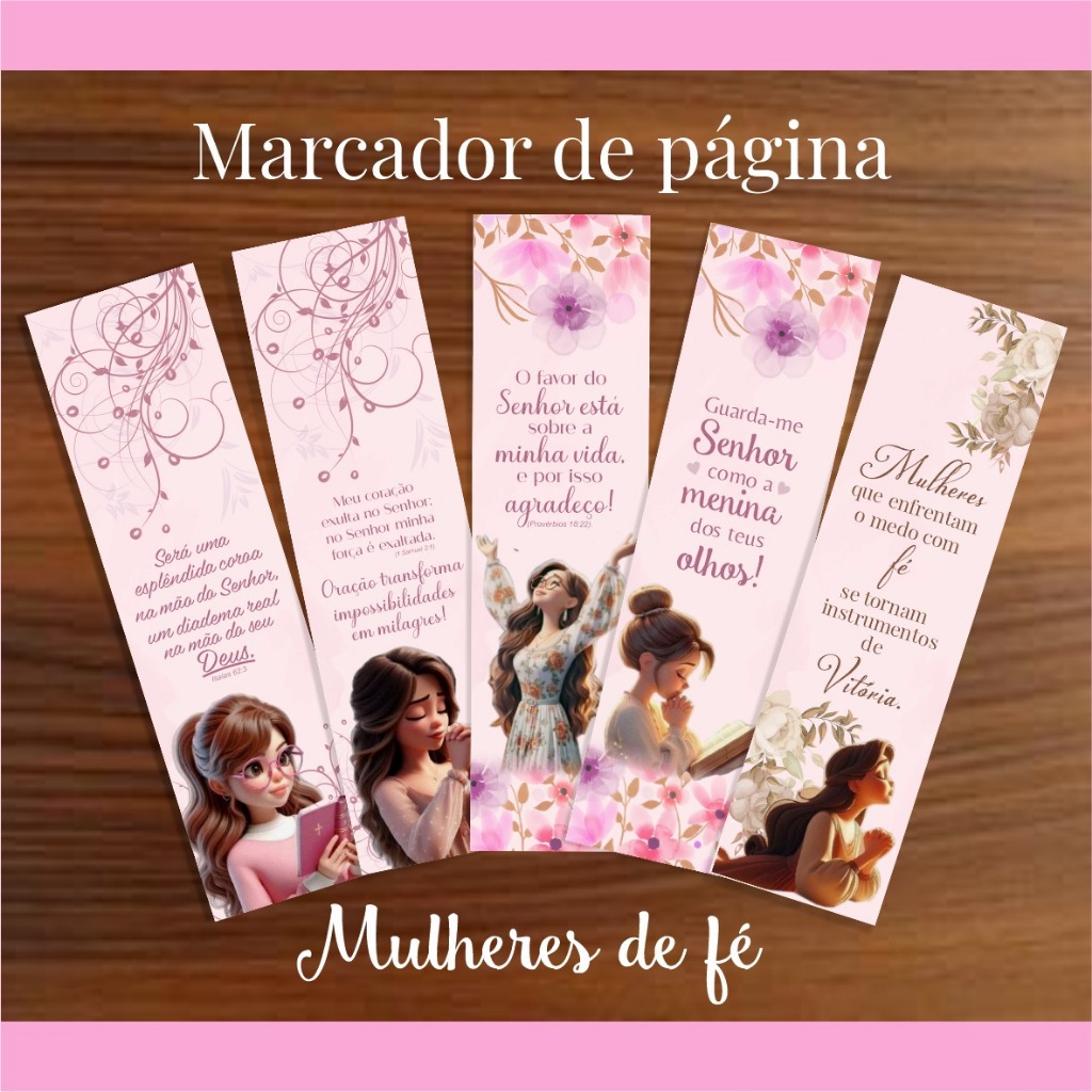 Marca-páginas Mulher Virtuosa – marcador de