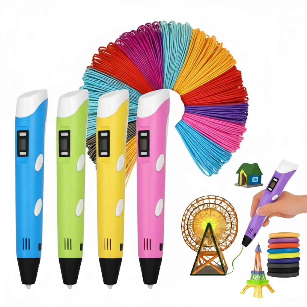 Caneta 3D Impressora Infantil Filamento PLA 1,75mm