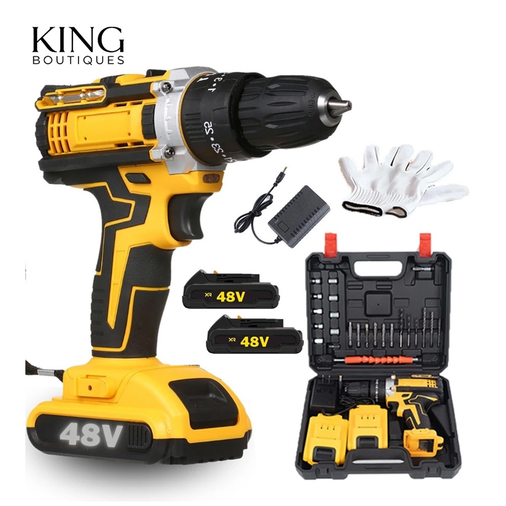 Parafusadeira Furadeira de Impacto a Bateria Recar